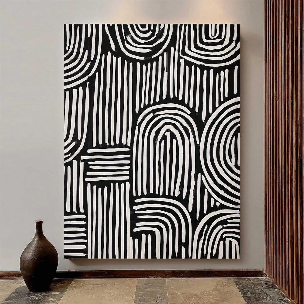 Tableau Minimaliste - Arcade