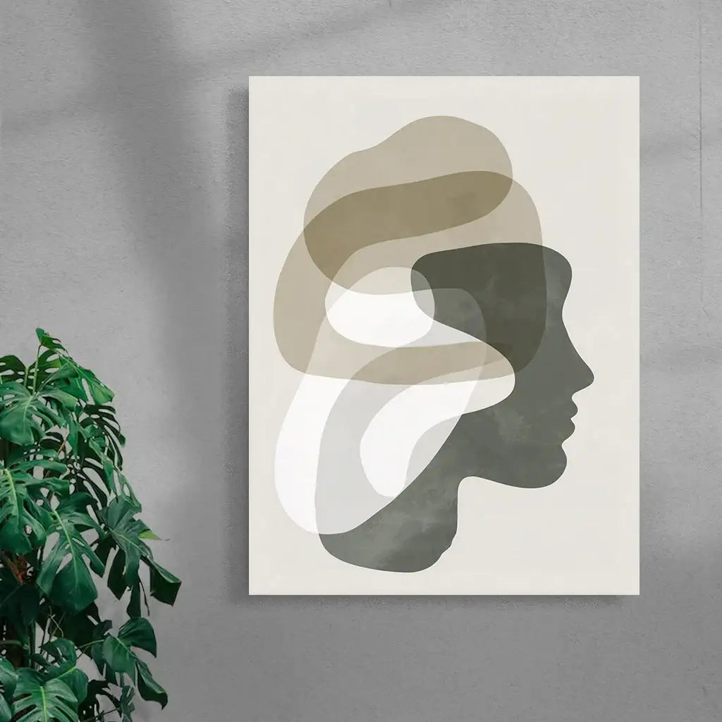Tableau Abstrait - Abstract Face