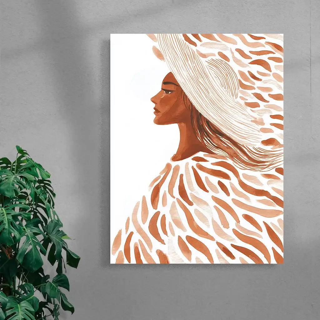 Tableau Abstrait - Visage du Sud