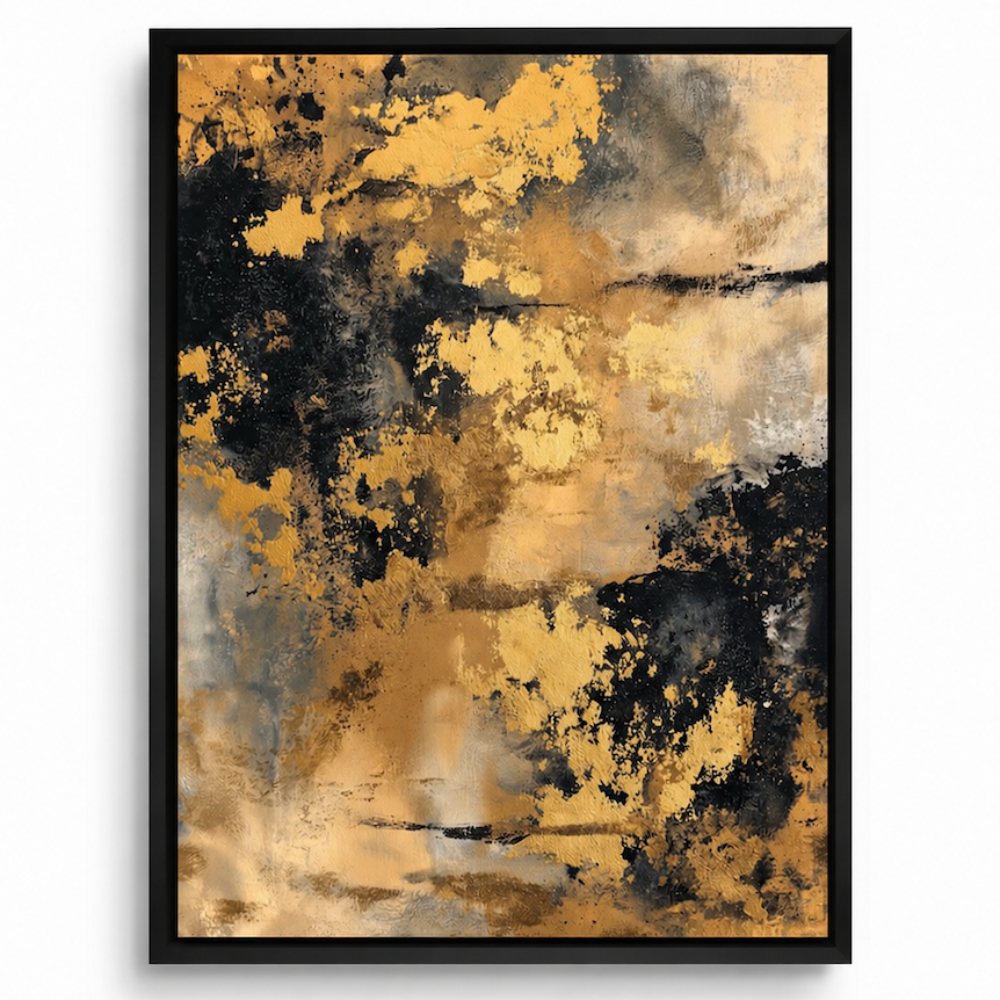 Tableau Contemporain - Gold Light