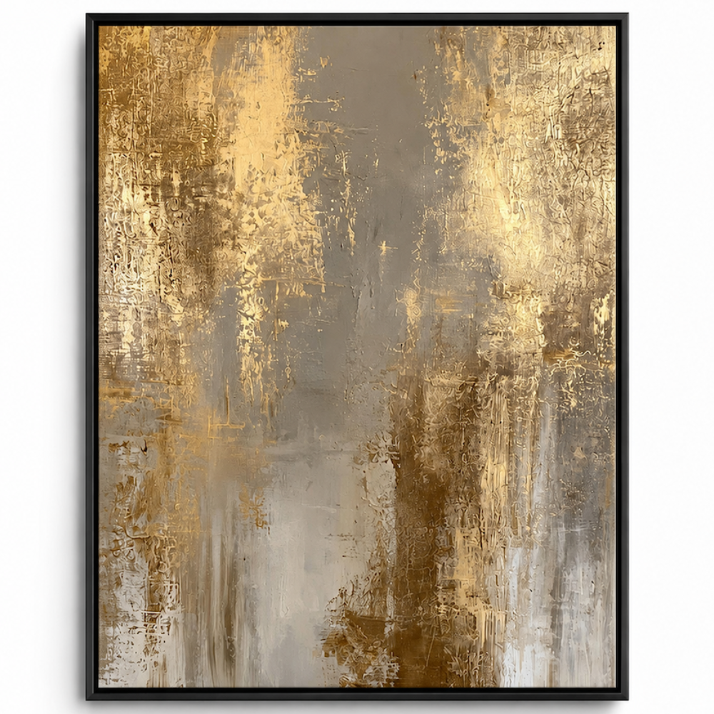 Tableau Contemporain - Gold