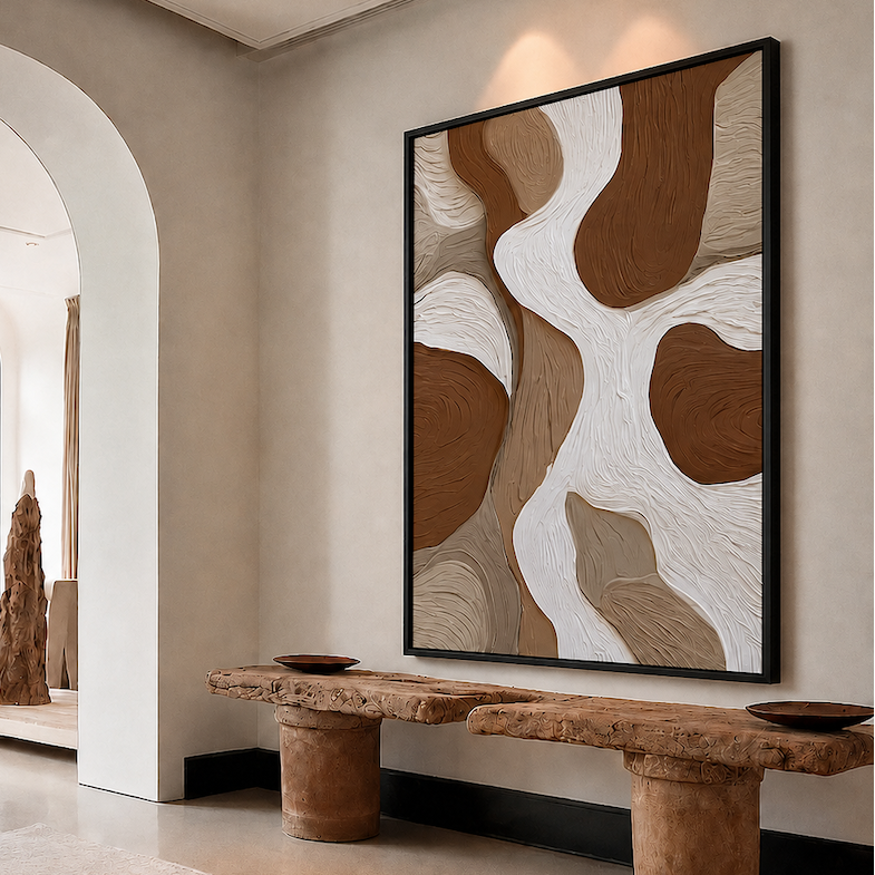 Tableau Wabi-Sabi - Brown