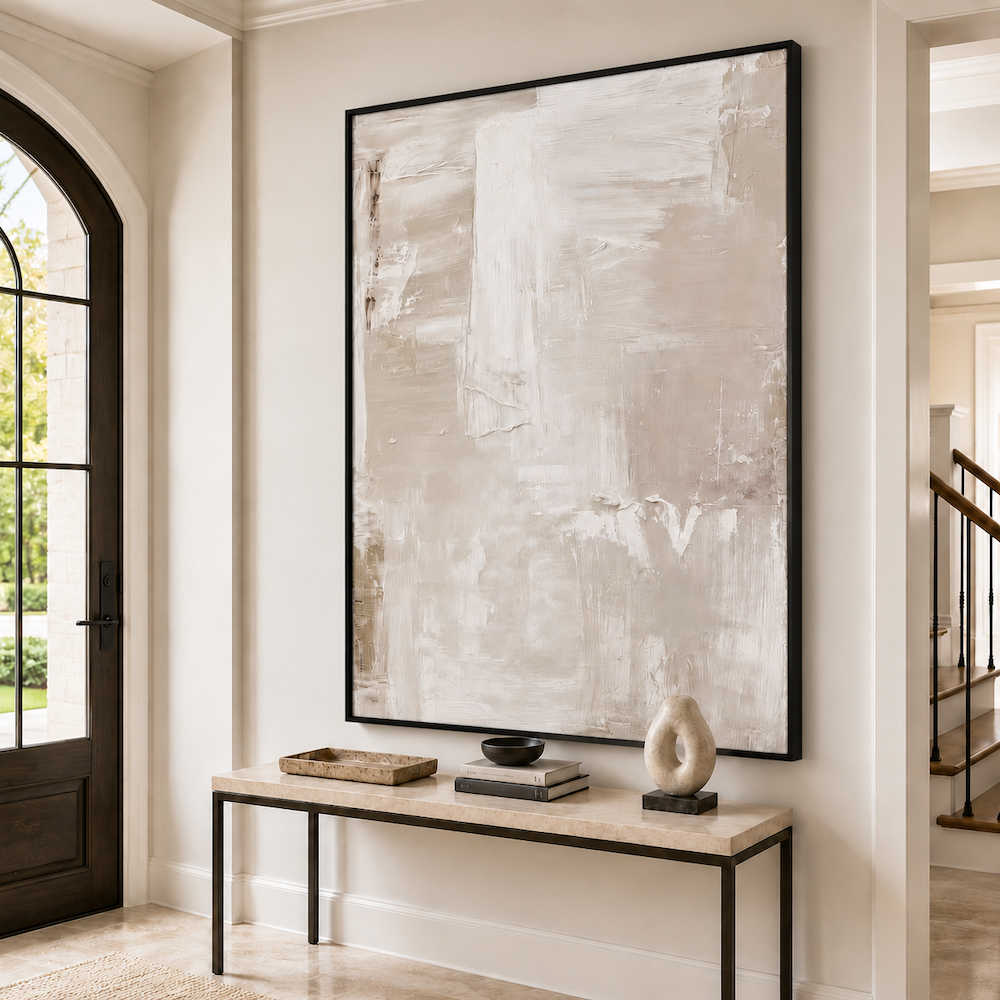 Tableau Contemporain - Nothing