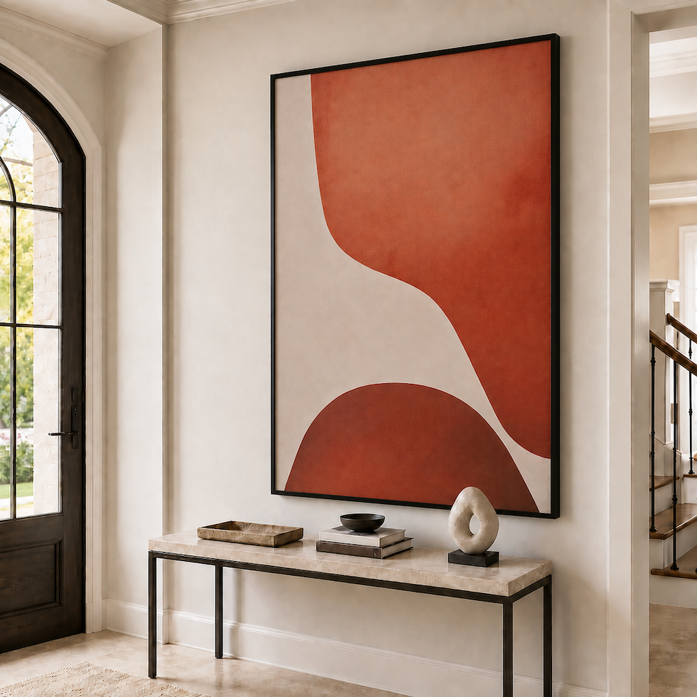 Tableau Minimaliste - Sculpted Lines