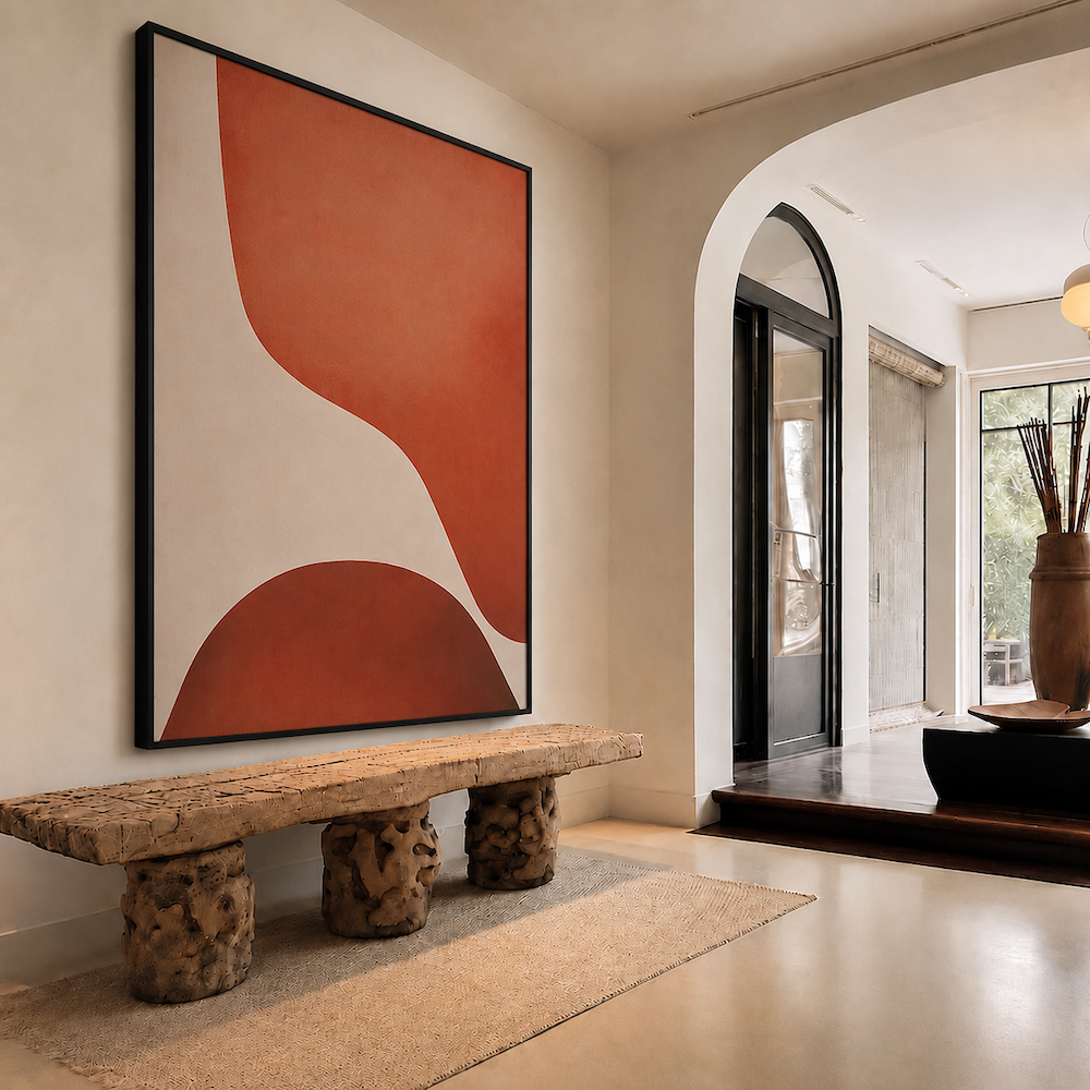 Tableau Minimaliste - Sculpted Lines