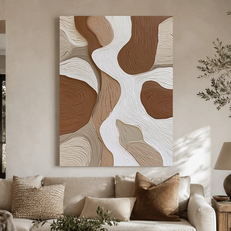 Tableau Wabi-Sabi - Brown