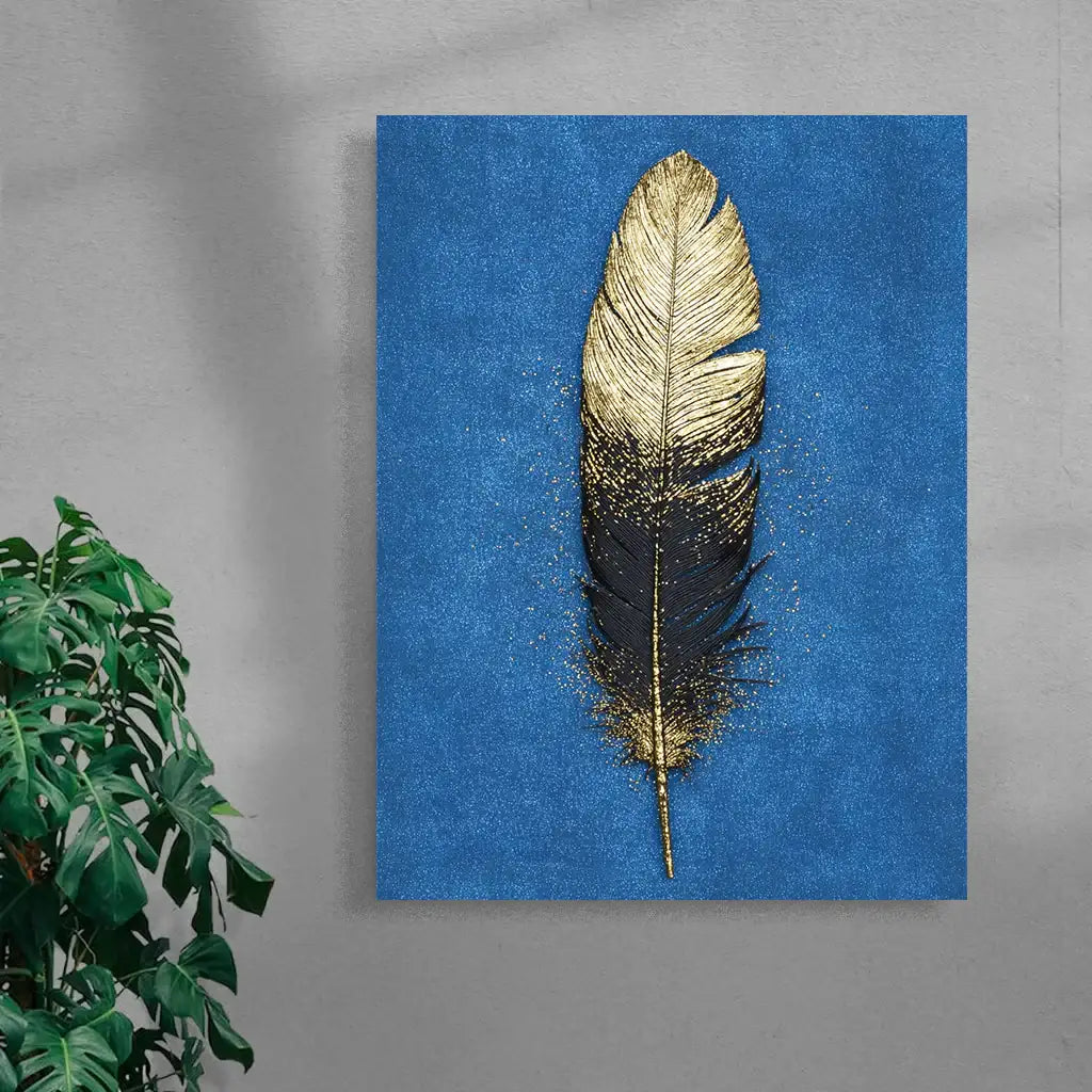 Blue Feather