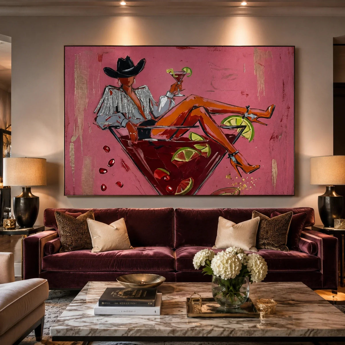 The Pink Cocktail