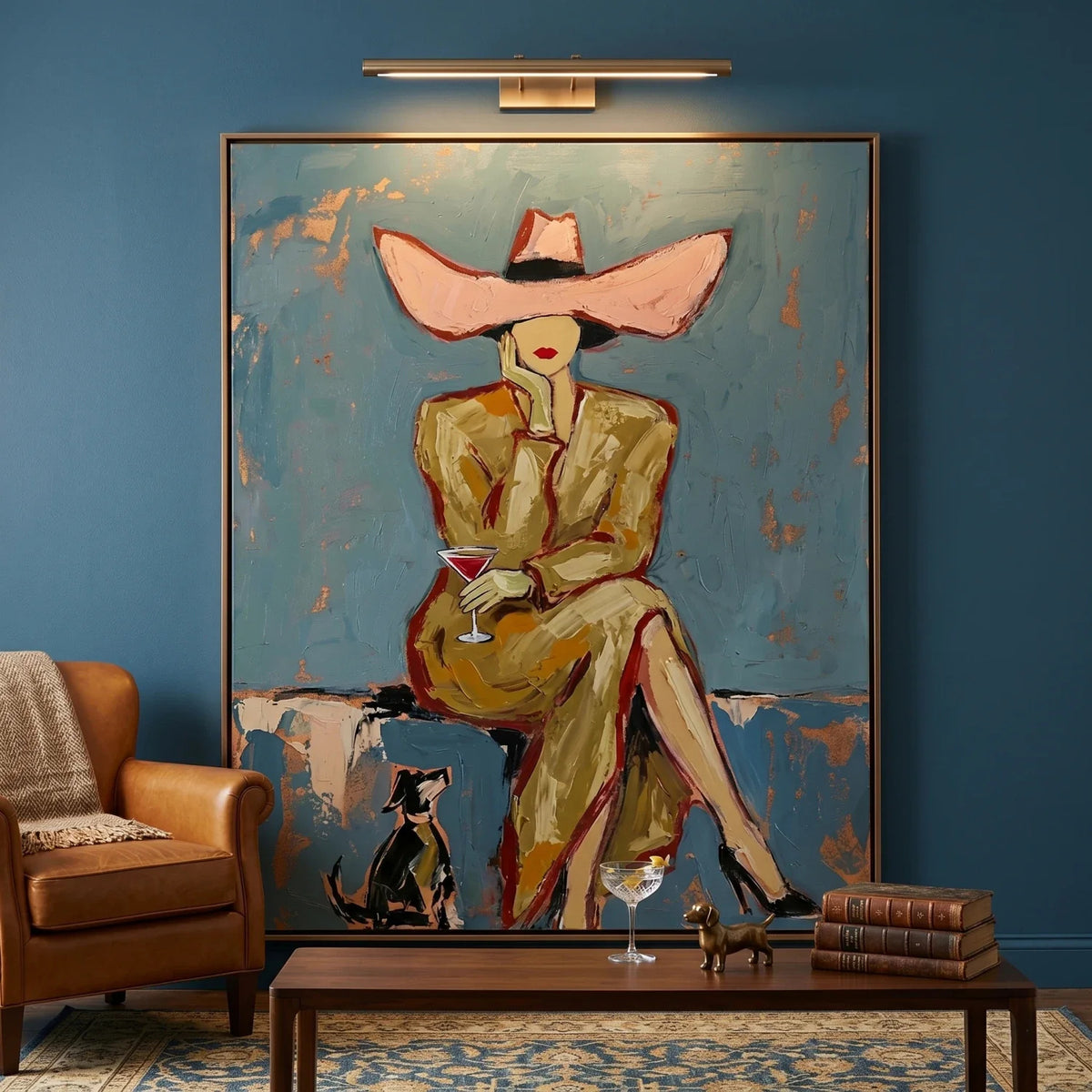 Timeless Blue Portrait