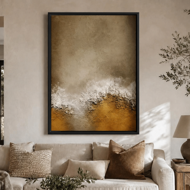 Tableau Wabi-Sabi - Desert