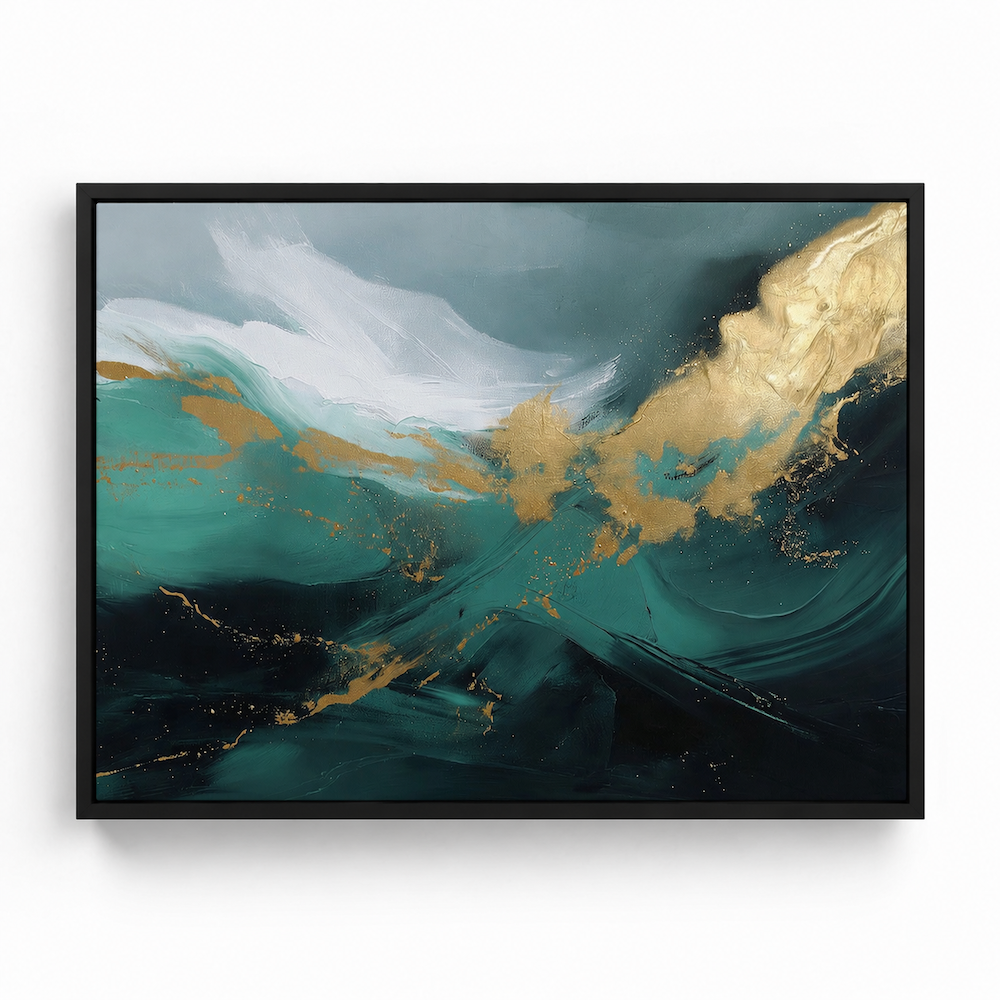 Tableau Contemporain - Abstract Oceanic