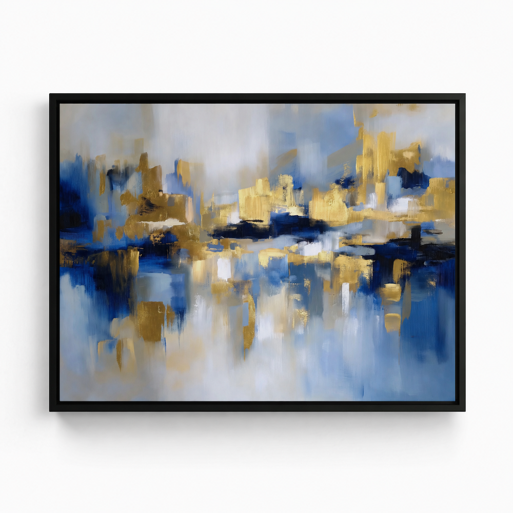 Tableau Contemporain - Blue Infinity