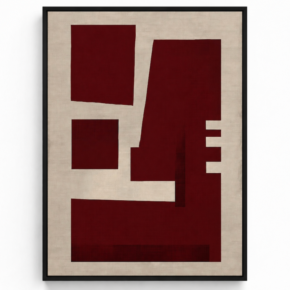 Tableau Abstrait - Shapes