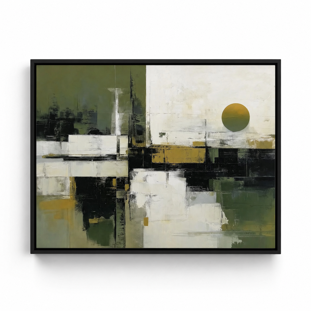 Tableau Contemporain - Green Essence