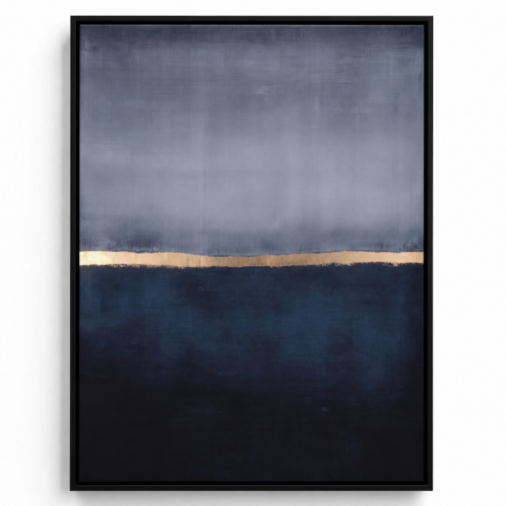 Tableau Abstrait - Golden Line