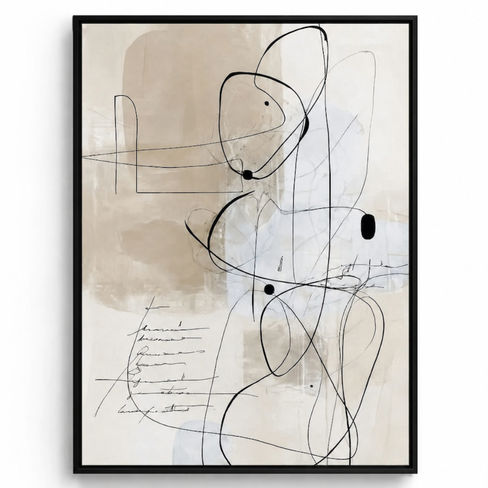 Tableau Minimaliste - Line