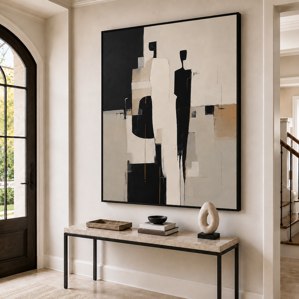Tableau Minimaliste - Presence