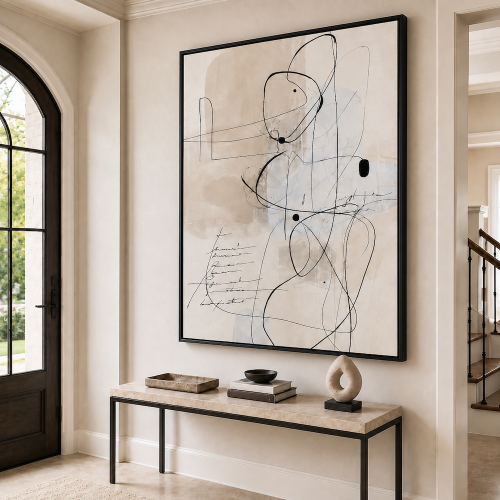 Tableau Minimaliste - Line
