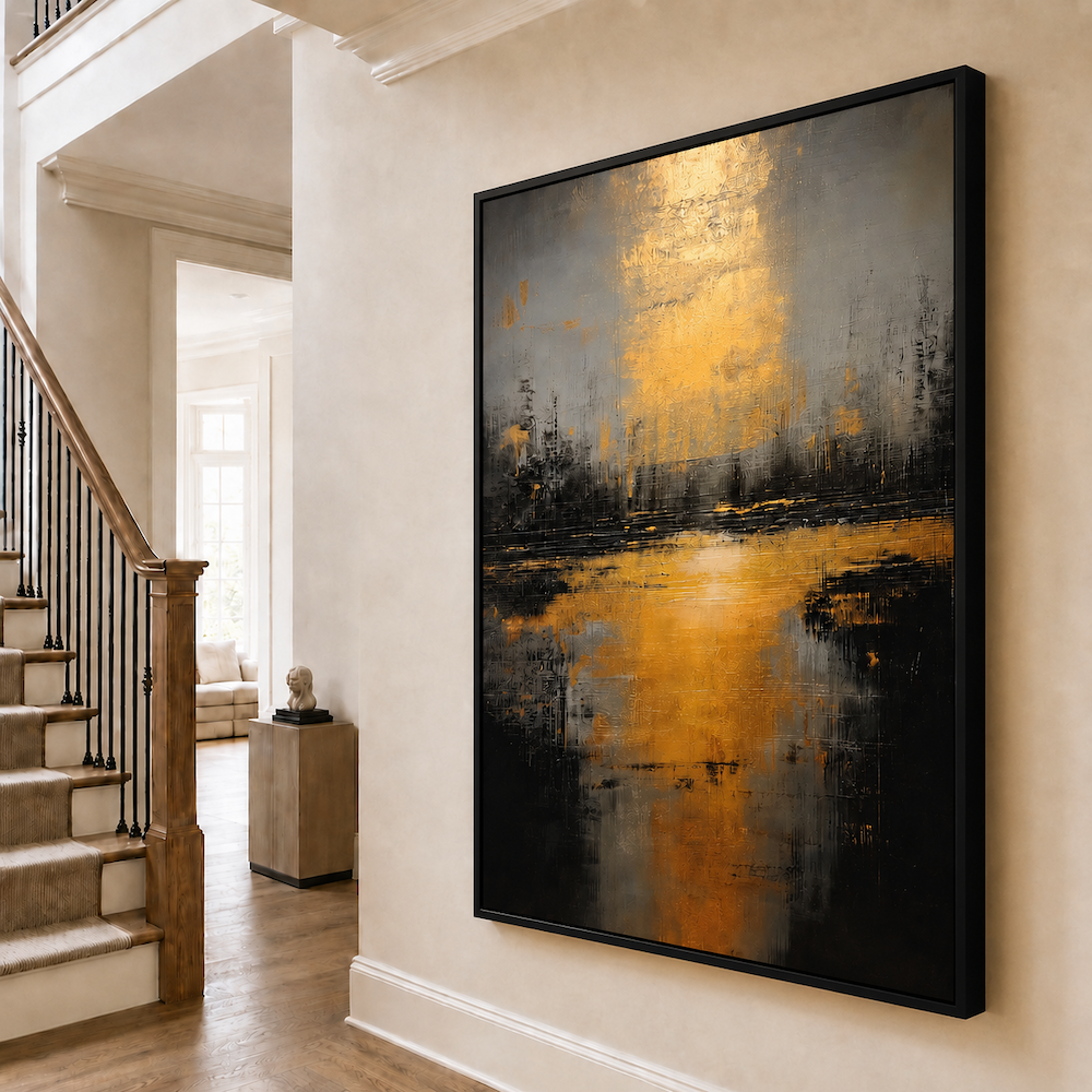 Tableau Contemporain - Dark Sunset