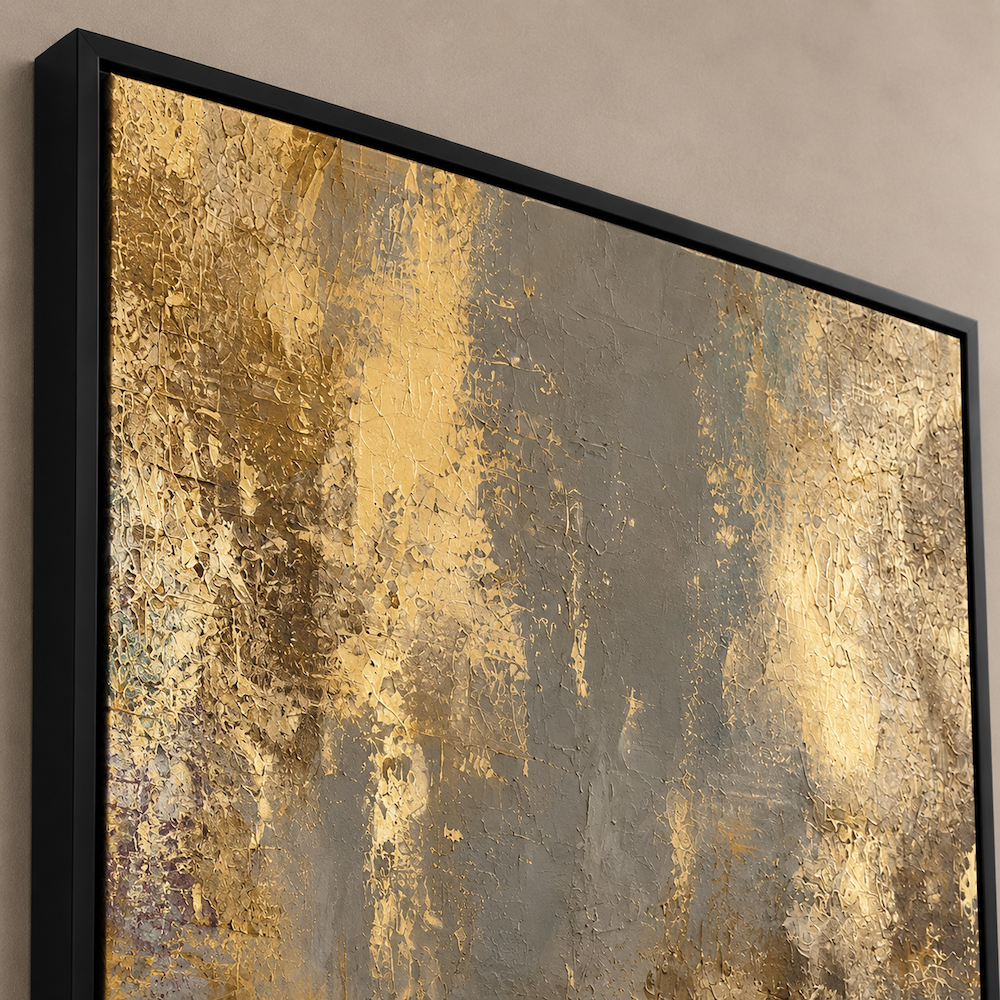 Tableau Contemporain - Gold